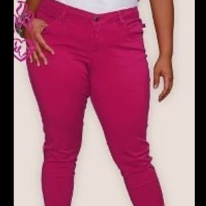 Raspberry Tripp Pants